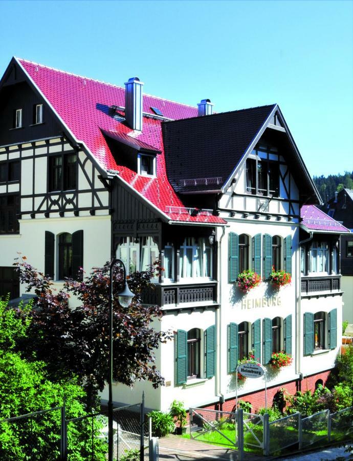 Hotel-Pension Heimburg 바트엘스터 외부 사진